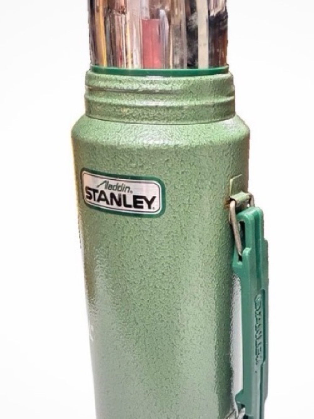 Stanley Classic Vacuum Thermos Bottle Green with Handle And Cup vintage Aladdin